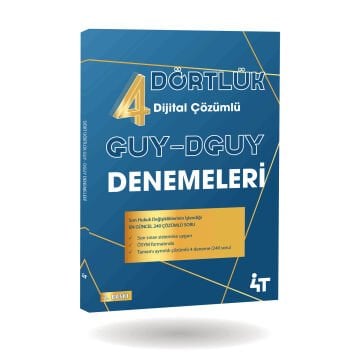 4-4'Lük Devlet Gelir Uzman Yardımcılığı ve Gelir Uzman Yardımcılığı Denemeleri 4t Yayınları