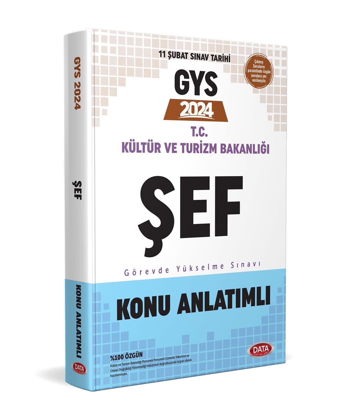 Kültür ve Turizm Bakanlığı Şef GYS Konu Anlatımlı Data Yayınları