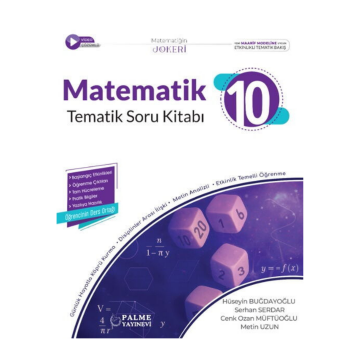 Palme Yayınları 10. Sınıf Joker Matematik Tematik Soru Kitabı