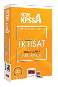 Yargı Yayınları 2026 KPSS-A Grubu Tüm Kurum Sınavları İçin İktisat Tamamı Çözümlü Soru Bankası