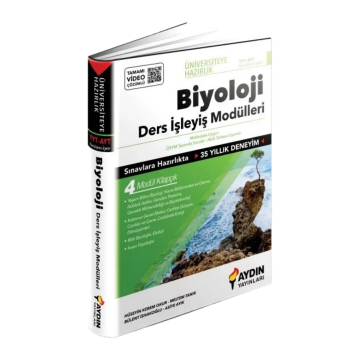 Aydın Yayınları Üniversiteye Hazırlık TYT-AYT Biyoloji Ders İşleyiş Modülleri