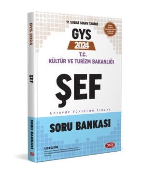 2024 GYS T.C KÜLTÜR VE TURİZM BAKANLIĞI ŞEF GÖREVDE YÜKSELME SORU BANKASI