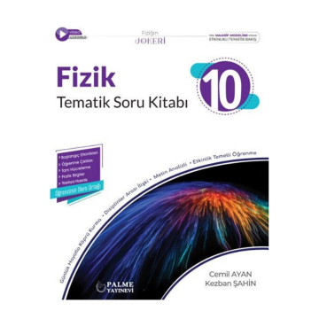 Palme Yayınları 10. Sınıf Joker Fizik Tematik Soru Kitabı