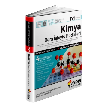 Aydın Yayınları Üniversiteye Hazırlık TYT Kimya Ders İşleyiş Modülleri