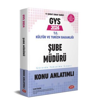 2024 GYS T.C KÜLTÜR VE TURİZM BAKANLIĞI ŞUBE MÜDÜRÜ GÖREVDE YÜKSELME SINAVI KONU ANLATIMLI