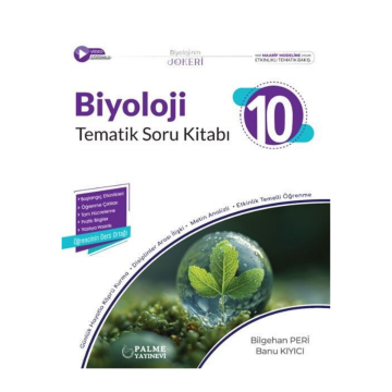 Palme Yayınları 10. Sınıf Joker Biyoloji Tematik Soru Kitabı