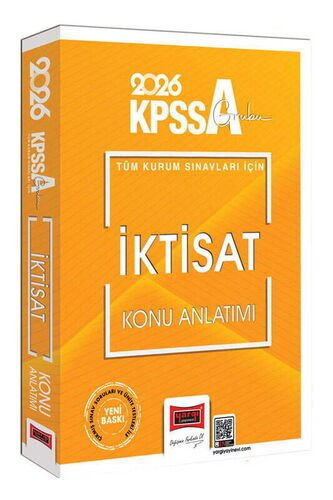 2026 KPSS-A Grubu Tüm Kurum Sınavları İçin İktisat Konu Anlatımı Yargı Yayınları