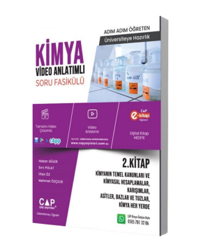 Çap Yayınları Kimya 2. Kitap Konu Anlatımlı Soru Bankası