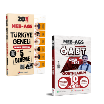 Dizgi Kitap 2026 MEB AGS Türkiye Geneli 5 Deneme & Meb Ags ÖABT Okul Öncesi Öğretmenliği 10 Star Deneme Seti