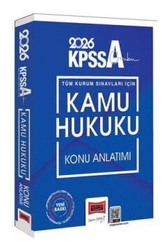 Yargı Yayınları 2026 KPSS-A Grubu Tüm Kurum Sınavları İçin Kamu Hukuku Konu Anlatımı