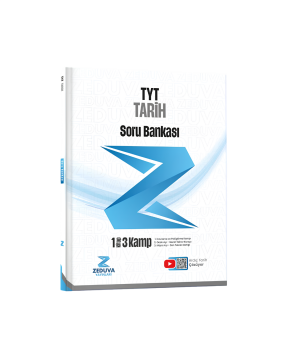 Zeduva Yayınları Ardıç Tarih TYT Tarih 1 Kitap 3 Kamp Soru Bankası