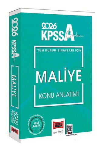 2026 KPSS-A Grubu Tüm Kurum Sınavları İçin Maliye Konu Anlatımı Yargı Yayınları