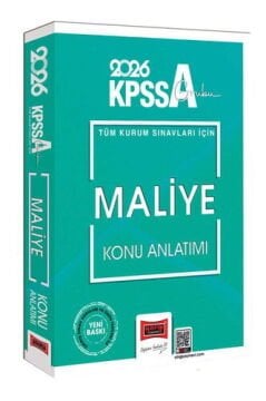 Yargı Yayınları 2026 KPSS-A Grubu Tüm Kurum Sınavları İçin Maliye Konu Anlatımı