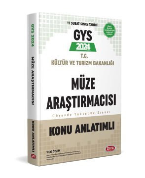2024 GYS T.C KÜLTÜR VE TURİZM BAKANLIĞI MÜZE ARAŞTIRMACISI GÖREVDE YÜKSELME SINAVI KONU ANLATIMLI