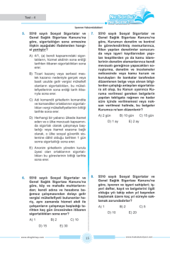 Dizgi Kitap Hukuk Atölyesi HMGS Ne Sordu Ne Sorar Sosyal Güvenlik Hukuku Tamamı Çözümlü Soru Bankası Dr. Okan Yıldırım