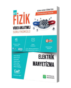 Çap Yayınları Fizik Elektrik Manyetizma Konu Anlatımlı Soru Bankası