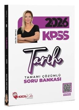 2026 KPSS Tarih Soru Bankası Çözümlü - Selin Ortaç Hoca Kafası Yayınları