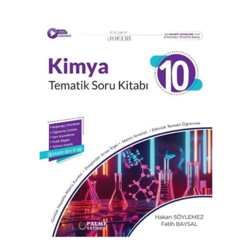Palme Yayınları 10. Sınıf Joker Kimya Tematik Soru Kitabı