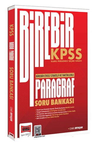 Yargı Yayınları 2026 KPSS Birebir Serisi Paragraf Soru Bankası