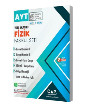 Çap Yayınları AYT Fizik Seti