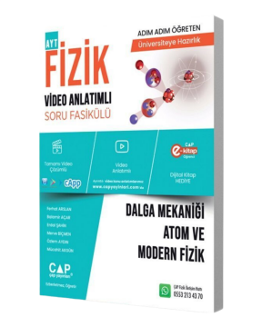 Çap Yayınları Fizik Dalga Mekaniği Atom ve Modern Fizik Konu Anlatımlı Soru Bankası