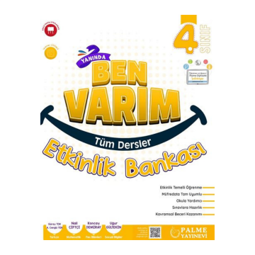 Palme Yayınları 4. Sınıf Tüm Dersler Ben Varım Etkinlik Bankası