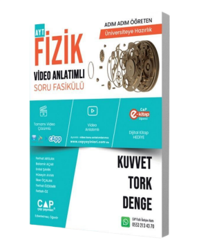 Çap Yayınları Fizik Kuvvet Tork Denge Konu Anlatımlı Soru Bankası