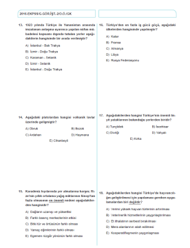 Dizgi Kitap Koca Kafa 2024 E- KPSS Zihinsel Engelli Çıkmış Sınav Soru ve Çözümleri (2014-16-18-20-22 Orijinal Sorular)