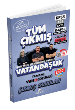 Dizgi Kitap 2026 Vatandaşlık Tüm Sınavlar Tamamı Video Çözümlü Çıkmış Sorular Devrim Toklucu Mustafa Dinçdemir Kenan Bulut