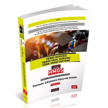 Savaş Yayınları HMGS Vergi Hukuku Vergi Usul Hukuku TVS Tamamı Çözümlü Hazırlık Kitabı