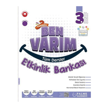 Palme Yayınları 3. Sınıf Tüm Dersler Ben Varım Etkinlik Bankası