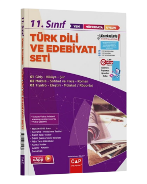 Çap Yayınları 11. Sınıf Türk Dili ve Edebiyatı Seti