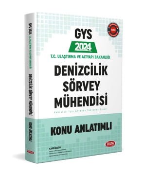 2024 Ulaştırma ve Altyapı Bakanlığı Denizcilik Sörvey Mühendisi Konu Anlatımlı Data Yayınları