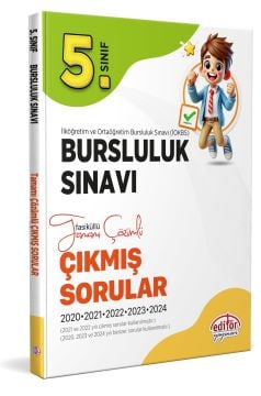 Editör Yayınları 5. Sınıf Bursluluk Çıkmış Sorular ve Çözümleri