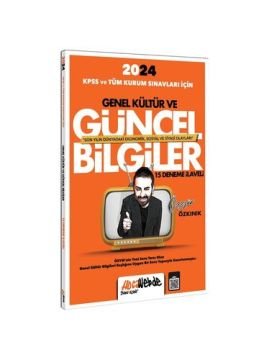 HocaWebde Yayınları 2024 KPSS ve Tüm Kurum Sınavları İçin Güncel Bilgiler 15 Deneme İlaveli