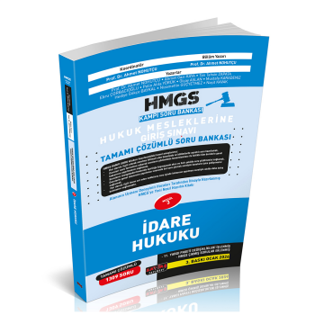 HMGS Kampı İdare Hukuku Soru Bankası Savaş Yayınları