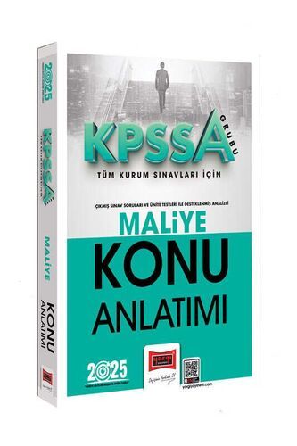 2025 KPSS-A Grubu Tüm Kurum Sınavları İçin Maliye Konu Anlatımı Yargı Yayınları