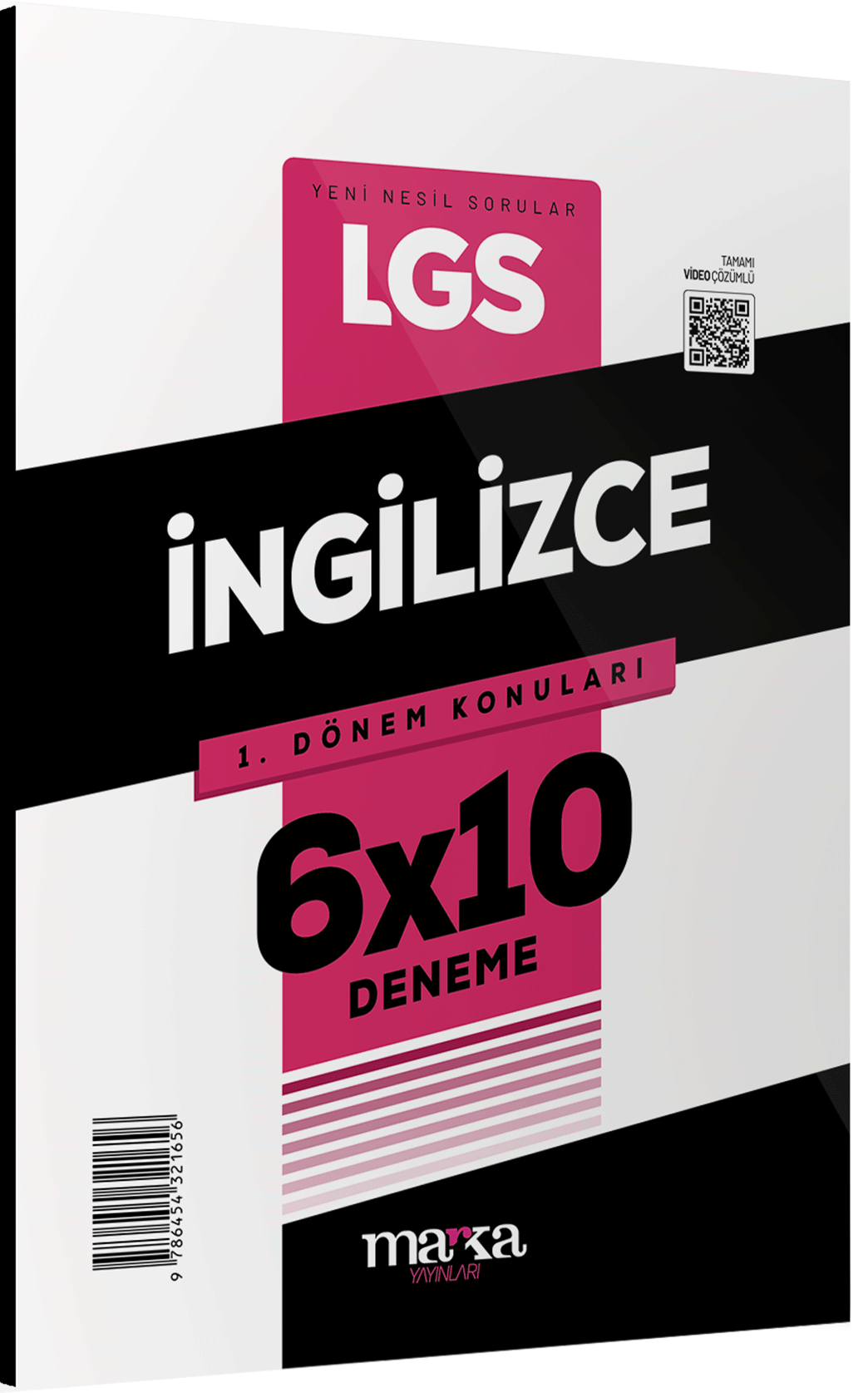 2025 LGS 1.Dönem Konuları İngilizce 6 Deneme Marka Yayınları