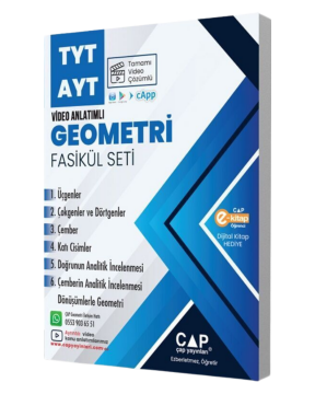 Çap Yayınları TYT AYT Geometri Seti