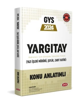 Yargıtay GYS Konu Anlatımlı Data Yayınları