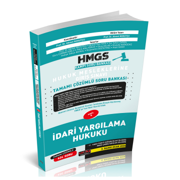 HMGS Kampı İdari Yargılama Hukuku Soru Bankası Savaş Yayınları