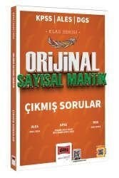 2025 KPSS ALES DGS Klas Serisi Orijinal Sayısal Mantık Çıkmış Sorular Yargı Yayınları