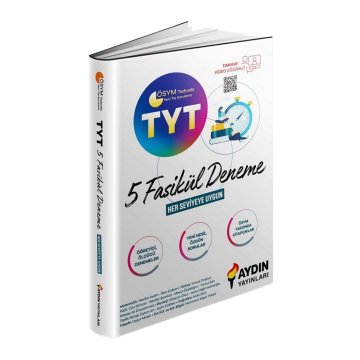 Aydın Yayınları TYT 5 Fasikül Deneme Video Çözümlü