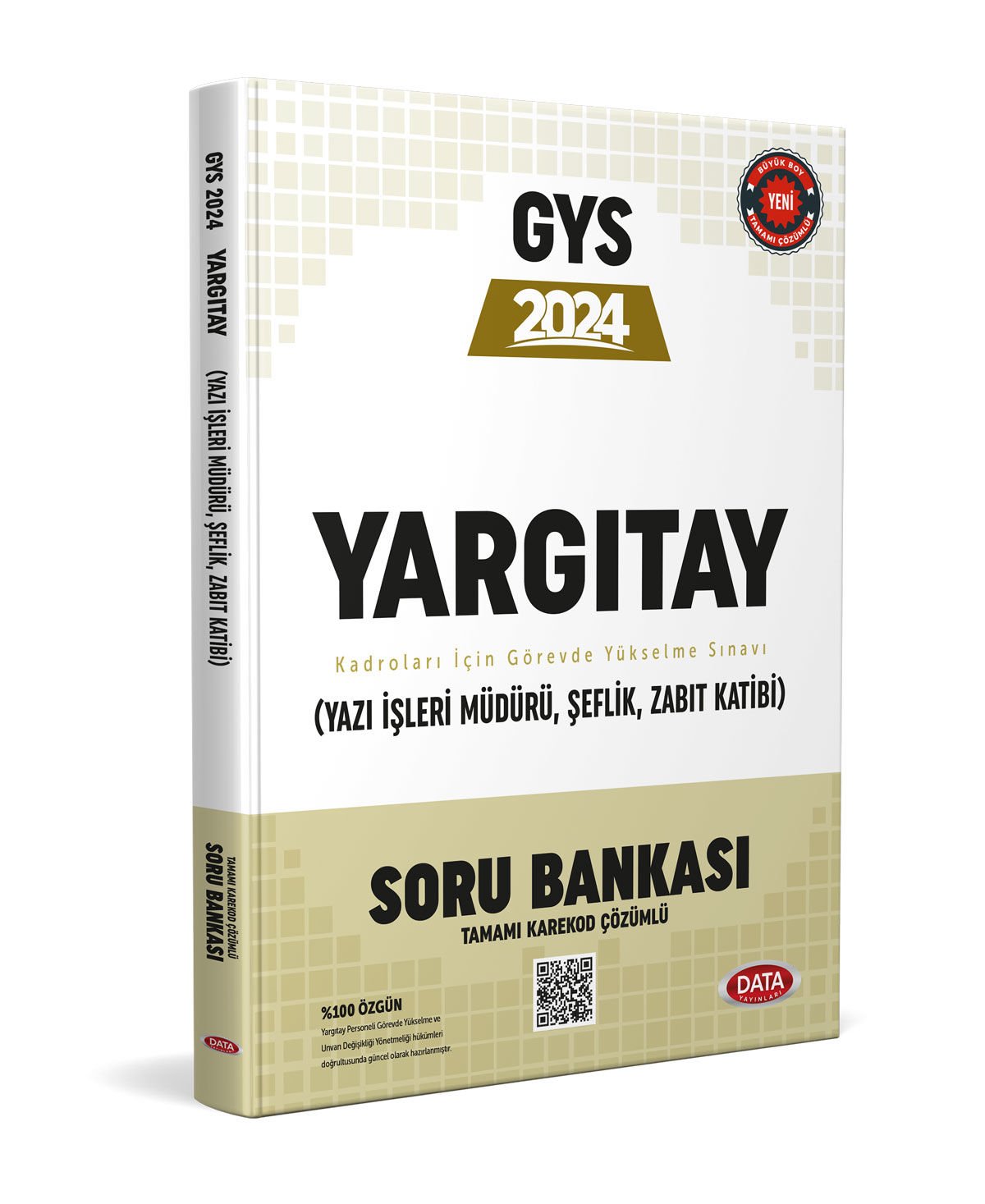 Yargıtay GYS Soru Bankası - Karekod Çözümlü Data Yayınları