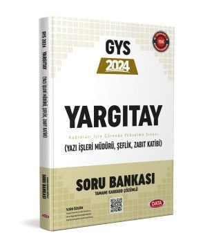 Data Yayınları GYS Yargıtay Soru Bankası - Karekod Çözümlü