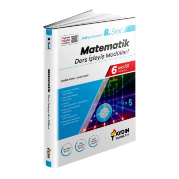 Aydın Yayınları LGS 8. Sınıf Matematik Ders İşleyiş Modülleri