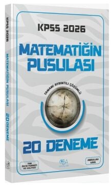 2026 KPSS Matematik Matematiğin Pusulası 20 Deneme Çözümlü - Abdullah Kaya CBA Yayınları