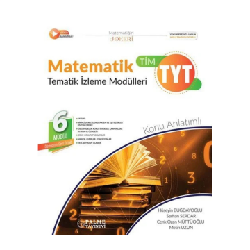 Palme Yayınları TYT Matematik Tematik İzleme Modülleri