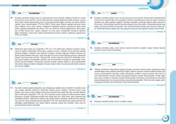 Dizgi Kitap Hukuk Atölyesi Hakimlik HMGS Hukuk Mesleklerine Giriş Sınavı Ticaret Hukuku Tamamı Çözümlü Çıkmış Sorular Mustafa Dinçdemir