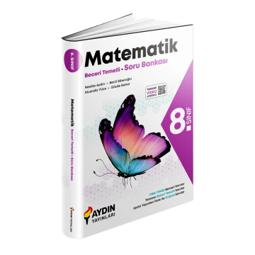 Aydın Yayınları 8. Sınıf Matematik Beceri Temelli Soru Bankası